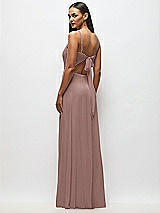 Alt View 3 Thumbnail - Sienna Tie-Back Cutout Maxi Dress with Front Slit