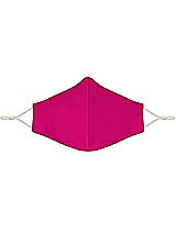 Front View Thumbnail - Think Pink Satin Twill Reusable Face Mask