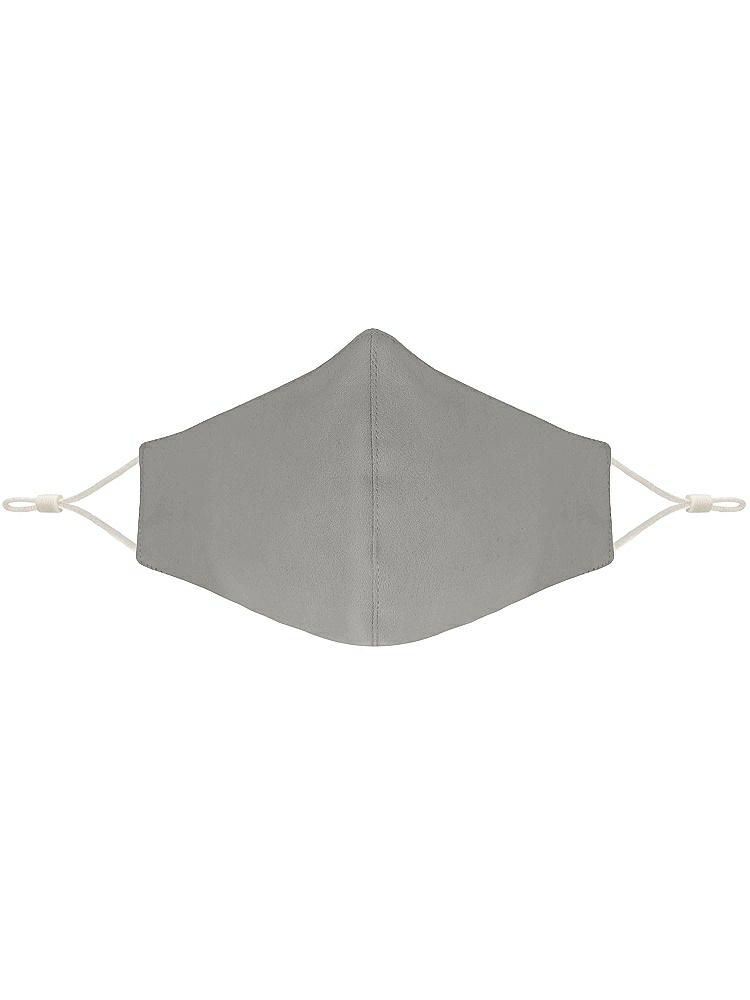 Front View - Chelsea Gray Soft Jersey Reusable Face Mask