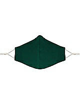 Front View Thumbnail - Hunter Green Soft Jersey Reusable Face Mask