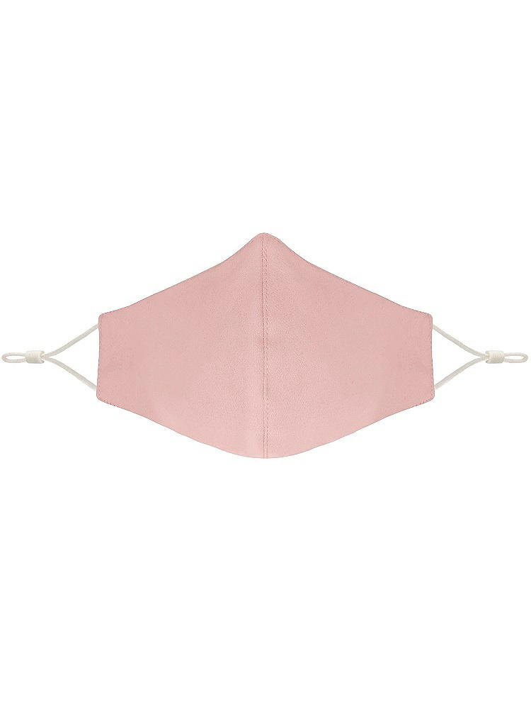 Front View - Rose Soft Jersey Reusable Face Mask