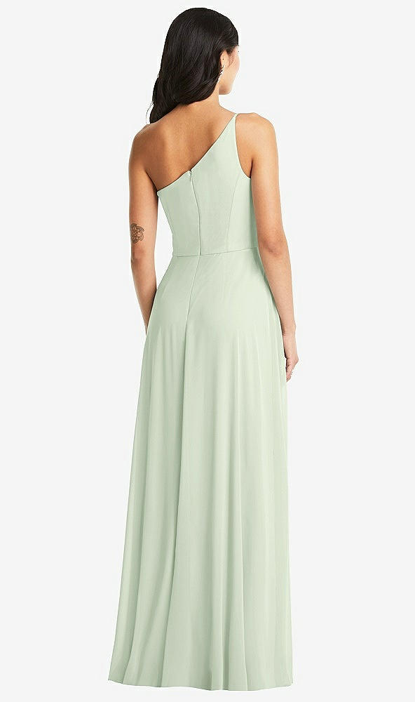 Back View - Mint Green Bella Bridesmaids Dress BB130