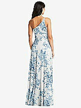 Rear View Thumbnail - Cottage Rose Dusk Blue Bella Bridesmaids Dress BB130