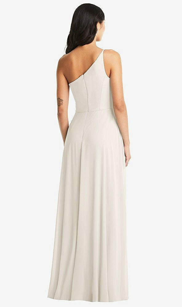 Back View - Ivory Bella Bridesmaids Dress BB130