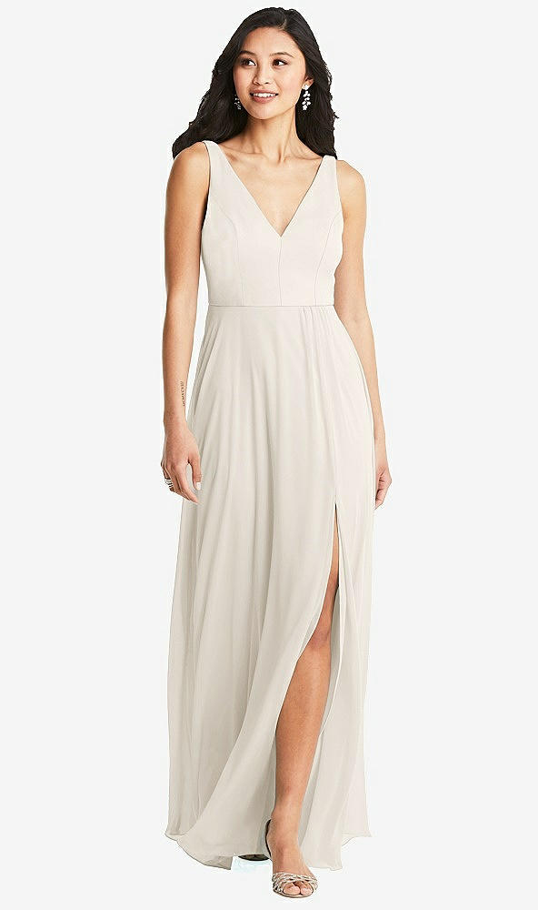 Front View - Ivory Bella Bridesmaids Dress BB131