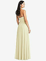 Rear View Thumbnail - Butter Yellow Bella Bridesmaids Dress BB132