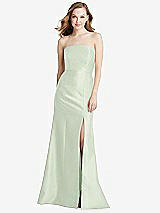Front View Thumbnail - Mint Green Bella Bridesmaids Dress BB133