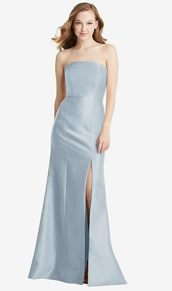 Front View - Mist Bella Bridesmaids Dress BB133