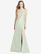 Front View Thumbnail - Mint Green Bella Bridesmaids Dress BB135