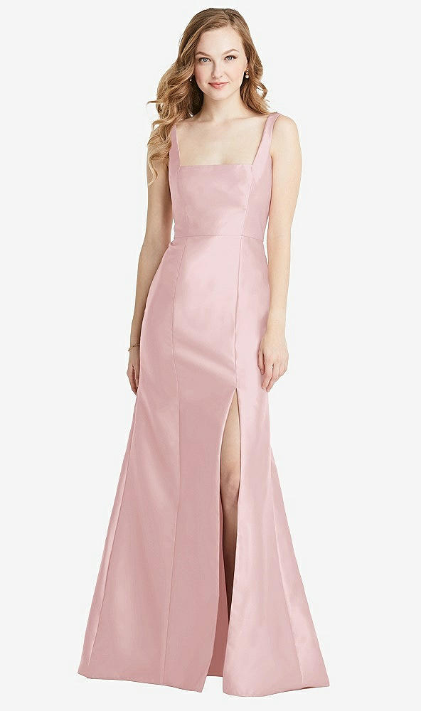 Front View - Ballet Pink Bella Bridesmaids Dress BB135