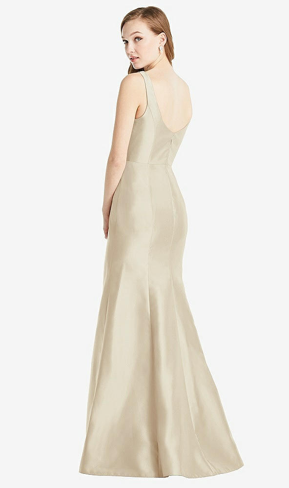 Back View - Champagne Bella Bridesmaids Dress BB135