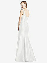 Rear View Thumbnail - White Bella Bridesmaids Dress BB135