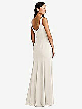 Rear View Thumbnail - Ivory Bella Bridesmaids Dress BB136