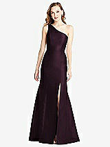 Front View Thumbnail - Deep Plum Bella Bridesmaids Dress BB137