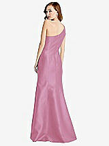 Rear View Thumbnail - Powder Pink Bella Bridesmaids Dress BB137