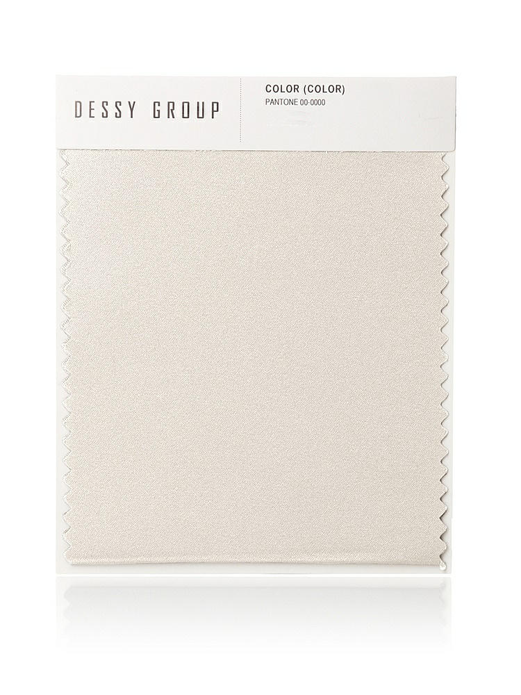 Front View - Ivory Whisper Satin Swatch