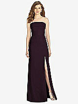 Front View Thumbnail - Deep Plum Bella Bridesmaids Dress BB139