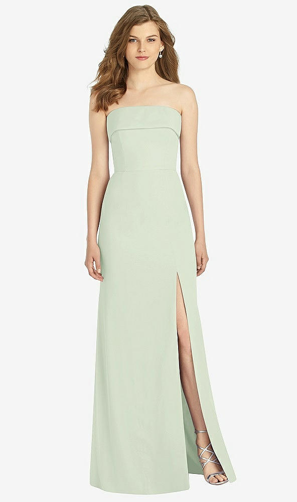Front View - Mint Green Bella Bridesmaids Dress BB139