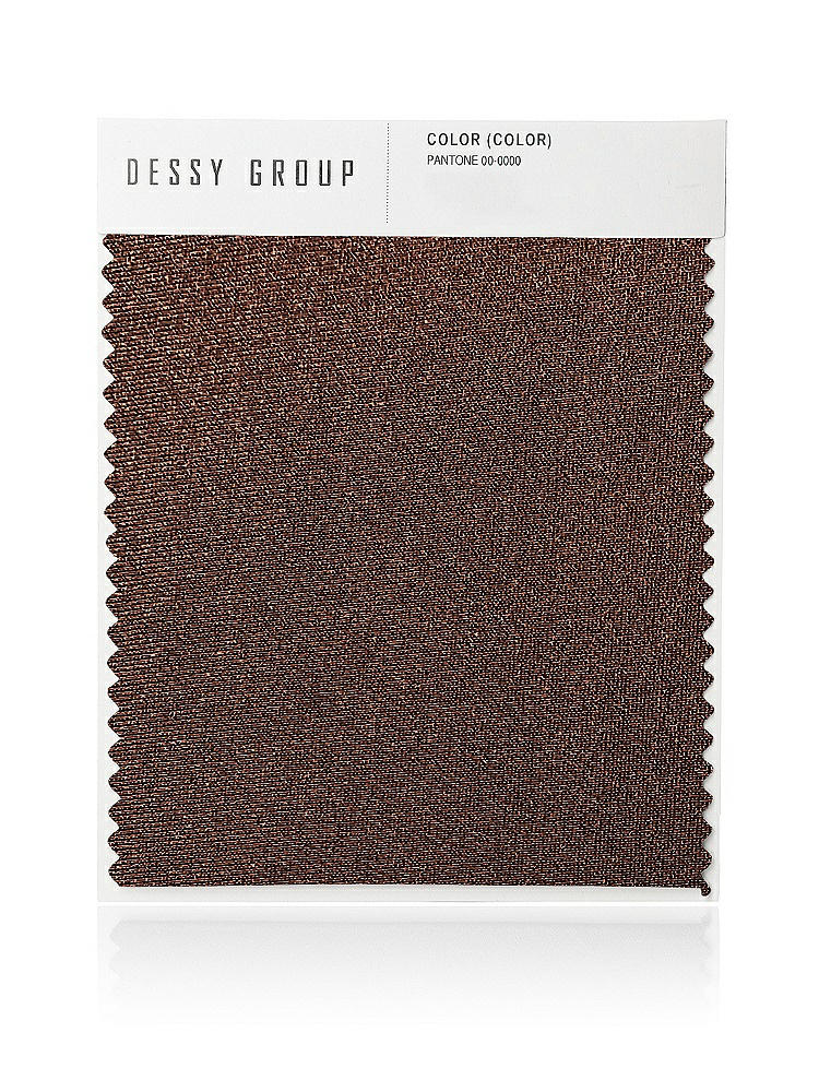 Front View - Cognac Luxe Stretch Satin Swatch