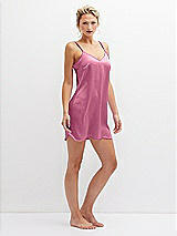 Alt View 4 Thumbnail - Orchid Pink Short Whisper Satin Slip