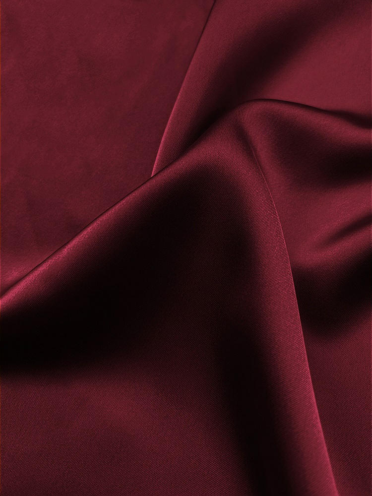 Front View - Cabernet Neu Stretch Charmeuse Fabric by the Yard