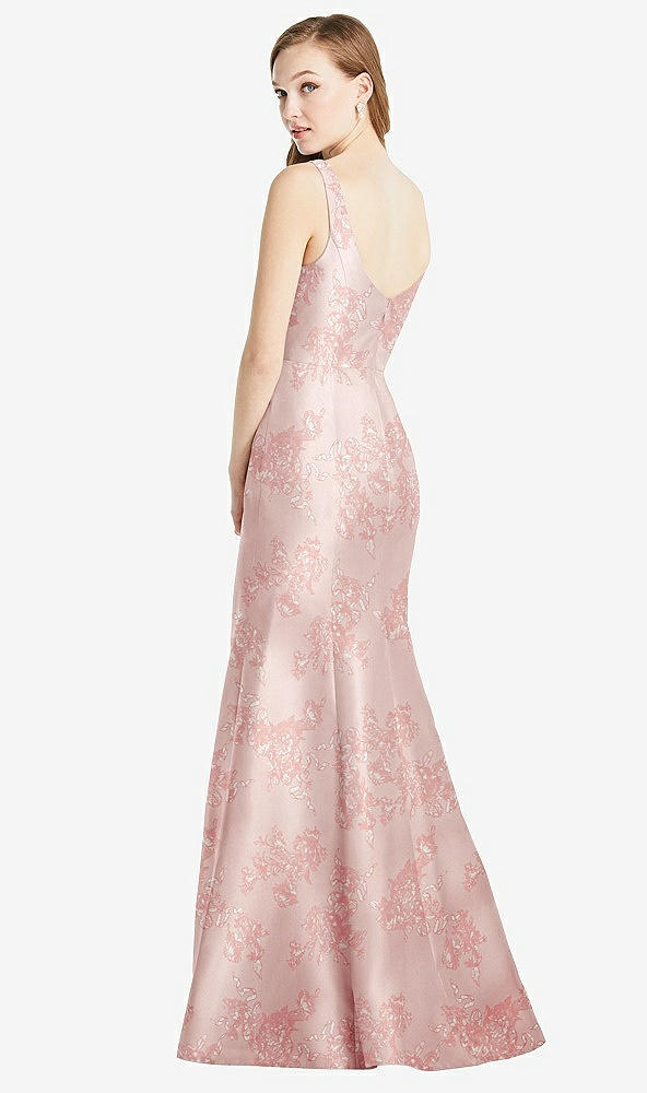 Back View - Bow And Blossom Print BB135FP