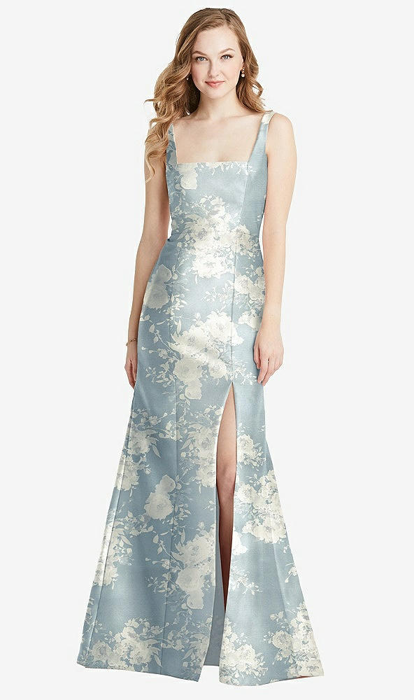 Front View - Porcelain Blue Seraphina Floral BB135FP