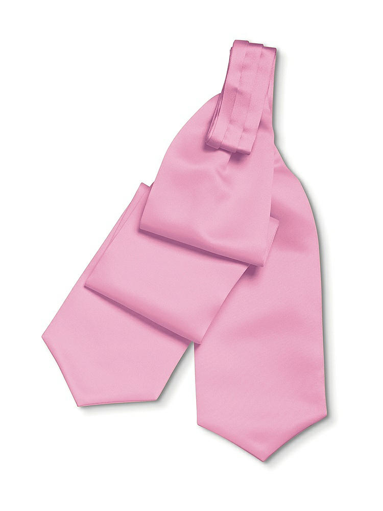 Back View - Begonia Dupioni Cravats by After Six