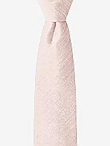 Front View Thumbnail - Pearl Pink Dupioni Boy's 14" Zip Necktie by After Six