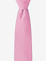 Front View Thumbnail - Begonia Dupioni Boy's 14" Zip Necktie by After Six
