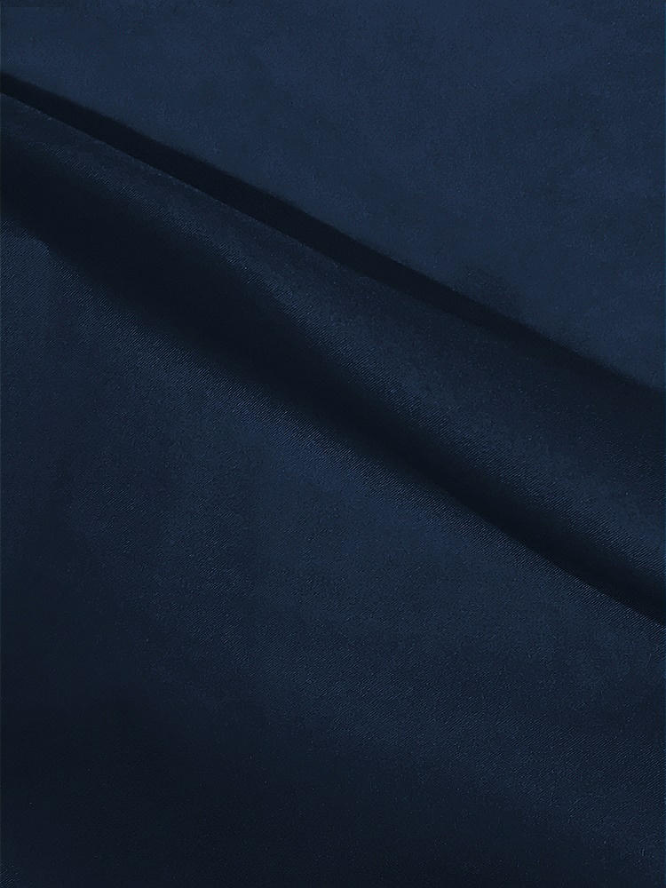 Front View - Midnight Navy Stretch Lining Fabric by the yard