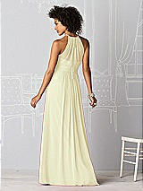 Rear View Thumbnail - Butter Yellow After Six Bridesmaid Dress 6613