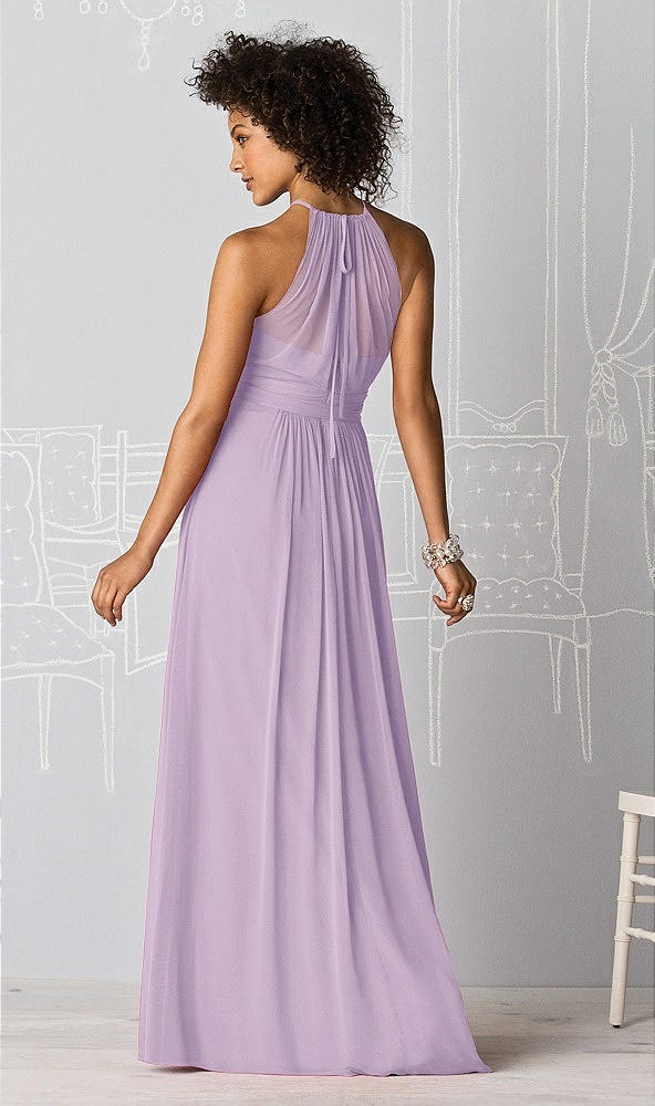 Back View - Pale Purple After Six Bridesmaid Dress 6613