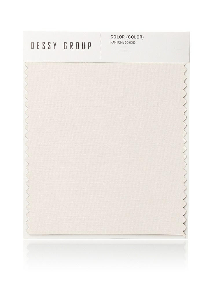 Front View - Ivory Lux Chiffon Swatch