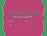 Front View Thumbnail - Strawberry & Juniper Will You Be My Bridesmaid Card - Checkbox