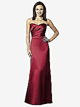 Front View Thumbnail - Burgundy After Six Bridesmaids Style 6628