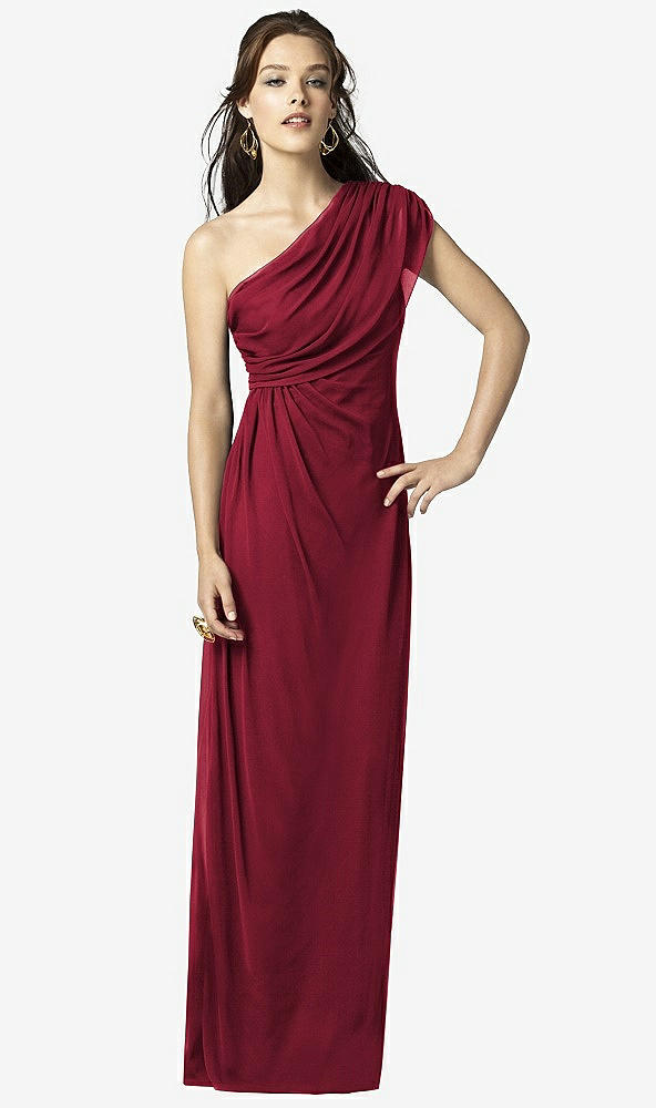 Front View - Burgundy Dessy Collection Style 2858