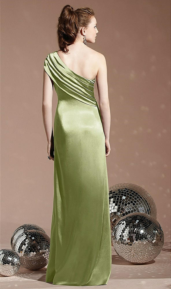 Back View - Mint Social Bridesmaids Style 8118