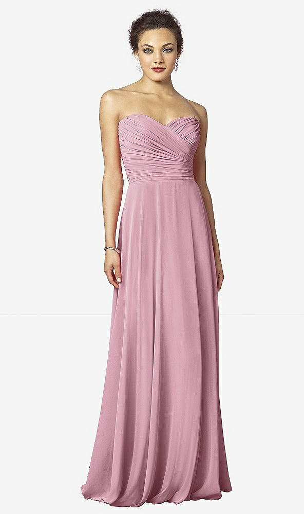 Front View - Dusty Pink After Six Bridesmaids Style 6639