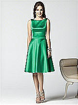 Rear View Thumbnail - Pantone Emerald Dessy Collection Style 2852