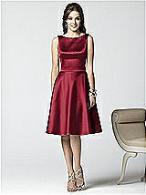 Rear View Thumbnail - Burgundy Dessy Collection Style 2852