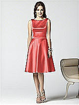 Rear View Thumbnail - Perfect Coral Dessy Collection Style 2852