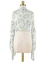 Alt View 1 Thumbnail - Bleu Garden Lux Chiffon Stole