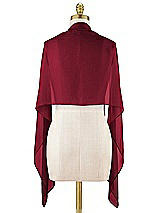 Alt View 1 Thumbnail - Burgundy Lux Chiffon Stole