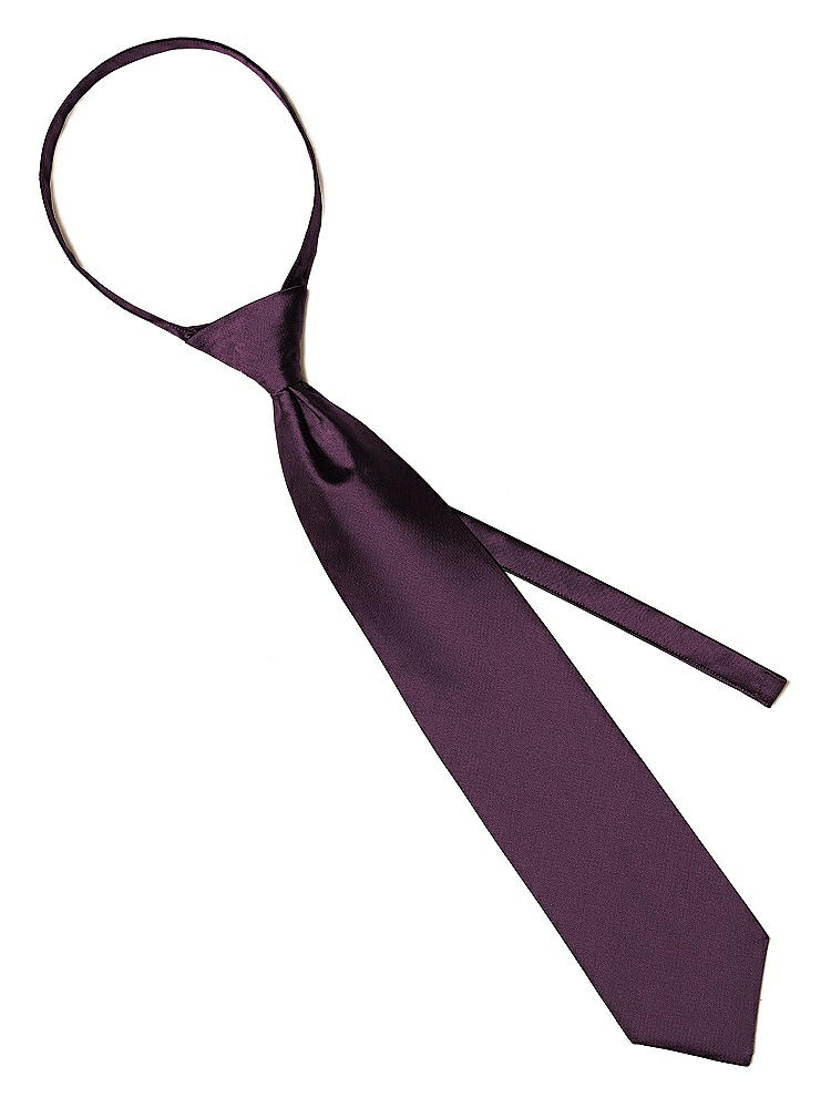 Back View - Aubergine Aries Slider Ties by After Six