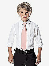 Front View Thumbnail - Rose Yarn-Dyed Boy's Slider Tie by After Six