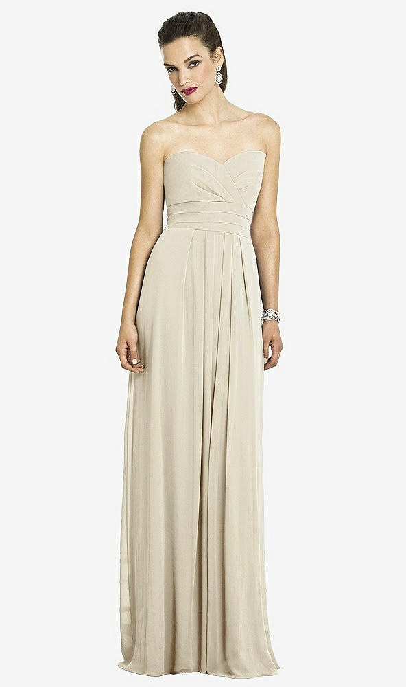 Front View - Champagne After Six Bridesmaids Style 6669