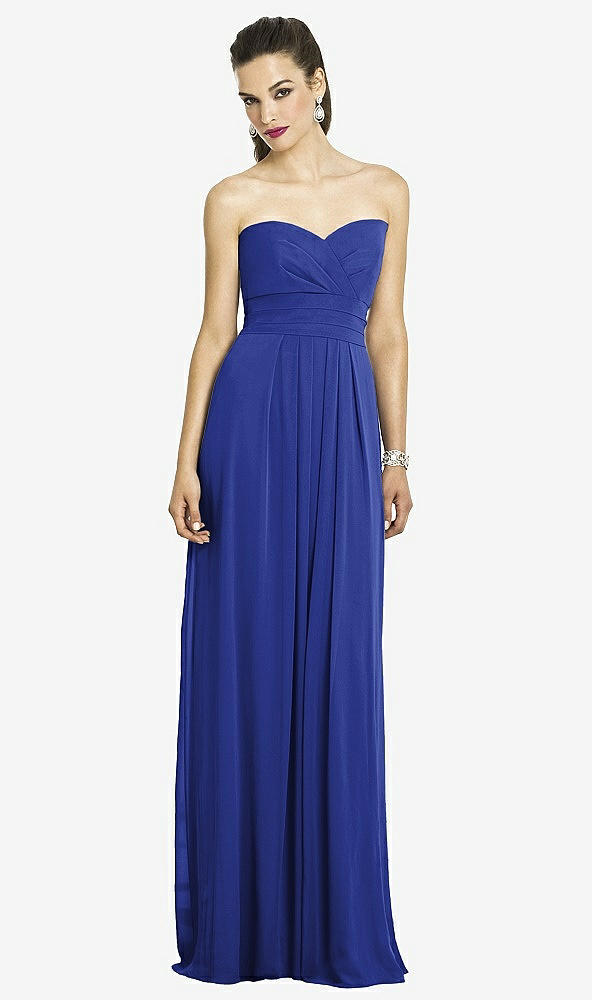 Front View - Cobalt Blue After Six Bridesmaids Style 6669