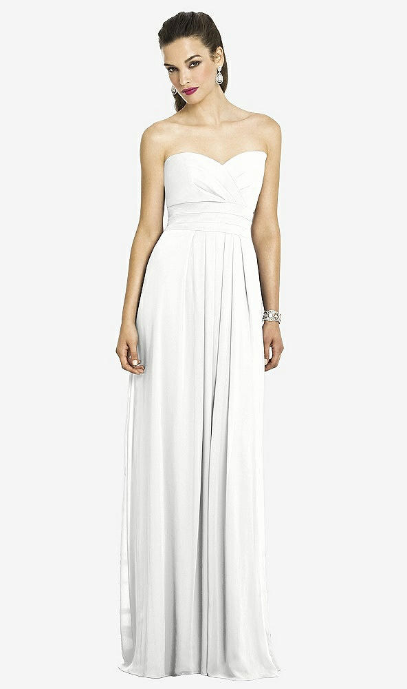 Front View - White After Six Bridesmaids Style 6669