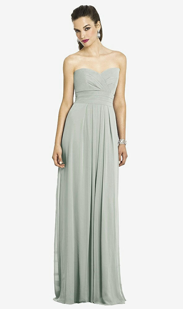 Front View - Willow Green After Six Bridesmaids Style 6669